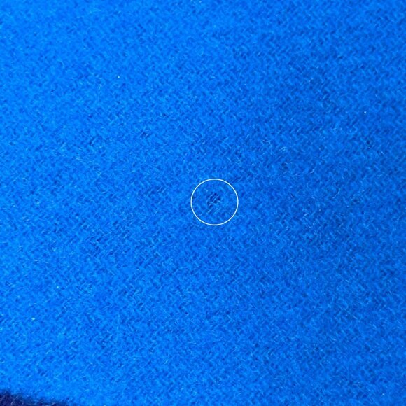 HERMES Blue Scarf - Picture 9 of 10